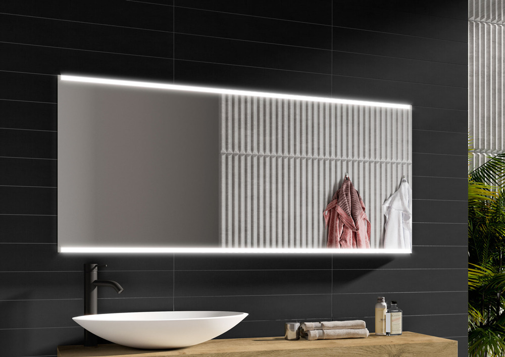 baño moderno y elegante en una oficina