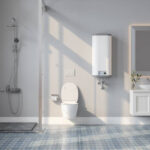Baño pequeño con cancel